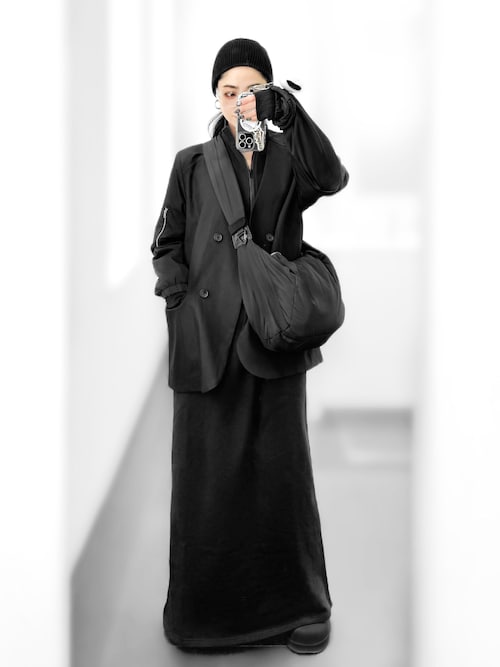 軽量素材】ラウンドショルダーバッグ / ボディバッグ（ショルダー