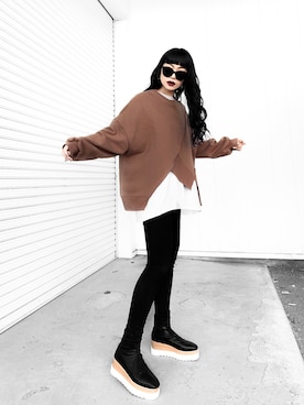 Aiさん（レディース・163cm）の冬コーディネート