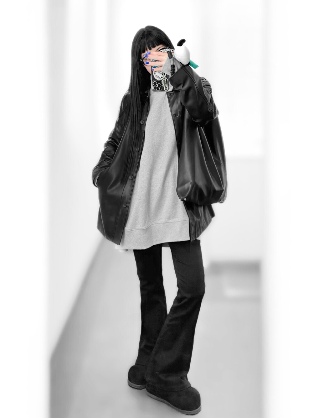 TODAYFUL（トゥデイフル）の「Ecoleather Soutiencollar Jacket