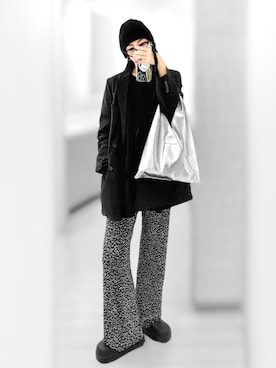 「アイテム（サングラス）」を使った、Aiさん（レディース・163cm）の秋コーディネート