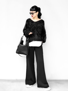 「CONVERSE（コンバース）のアイテム」を使った、Aiさん（骨格ウェーブ・レディース・163cm）の秋コーディネート