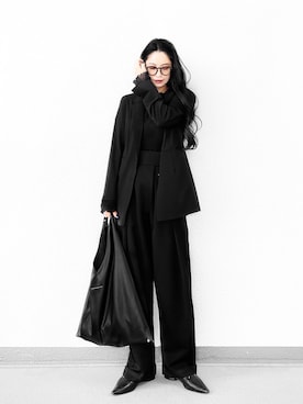 「LVEU.（ラブユ.）のアイテム（ジャケット/アウター）」を使った、Aiさん（レディース・163cm）の秋コーディネート