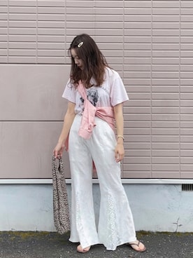 「Made   （メイド）のアイテム」を使った、澪（ﾚｲ）さん（レディース・153cm）の夏コーディネート