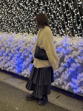 「Omekashi（オメカシ）のアイテム（ジャケット/アウター）」を使った、澪（ﾚｲ）さん（レディース・153cm）の秋コーディネート