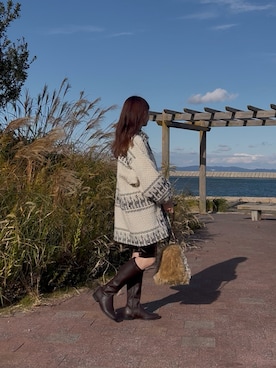 「アイテム（その他）」を使った、澪（ﾚｲ）さん（レディース・153cm）の秋コーディネート