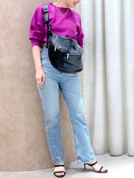 「BEVINI（べヴィニ）のアイテム」を使った、BABYLONE STAFFさん（レディース・158cm）の冬コーディネート