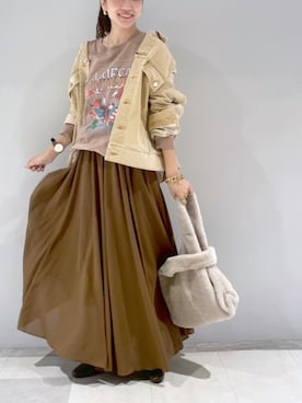 BABYLONE STAFFさん（レディース・158cm）の秋コーディネート