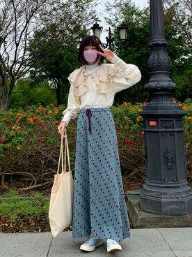 チェリー🍒さん（レディース・160cm）の春コーディネート