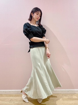 「WILLSELECTION（ウィルセレクション）のアイテム（トップス）」を使った、kinakoさん（レディース・158cm）の春コーディネート