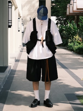 natsukiさん(メンズ・187cm)の夏コーディネート