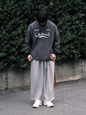 「アイテム（キーケース/キーアクセサリー）」を使った、natsukiさん（メンズ・187cm）の秋コーディネート