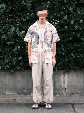 「nonnative(ノンネイティブ)のアイテム(シューズ)」を使った、natsukiさん(メンズ・187cm)の秋コーディネート