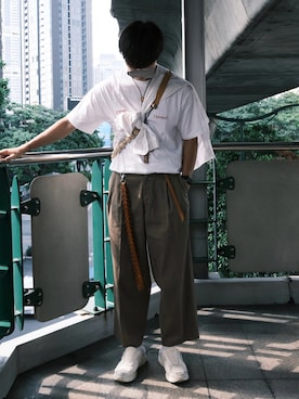 natsukiさん(メンズ・187cm)の夏コーディネート