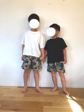 kaikykaさん（キッズ・123cm）の夏コーディネート