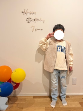 kaikykaさん（キッズ・123cm）の秋コーディネート