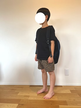 「NANO universe（ナノユニバース）のアイテム」を使った、kaikykaさん（キッズ・123cm）の夏コーディネート