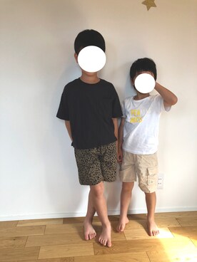 kaikykaさん（キッズ・123cm）の夏コーディネート