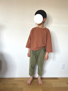 「JUNK STORE（ジャンクストアー）のアイテム」を使った、kaikykaさん（キッズ・123cm）の春コーディネート