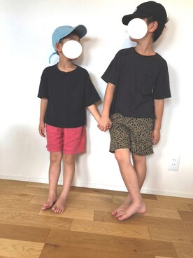 kaikykaさん（キッズ・123cm）の夏コーディネート