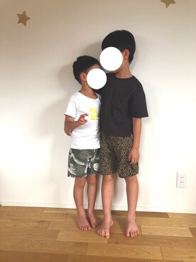 kaikykaさん（キッズ・123cm）の夏コーディネート