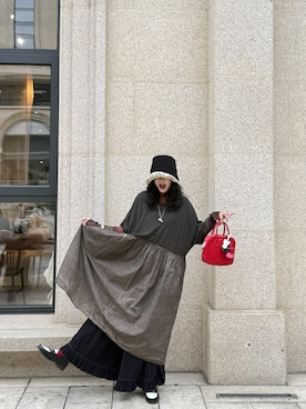 「Ameri（アメリ）のアイテム（トップス）」を使った、Liiiさん（レディース・160cm）の春コーディネート