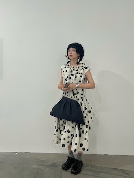 「アイテム（ワンピース/ドレス）」を使った、Liiiさん（レディース・160cm）の秋コーディネート