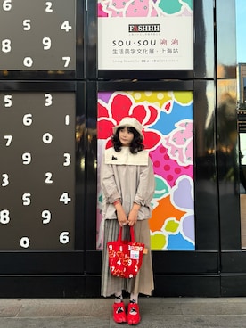 「アイテム（レッグウェア）」を使った、Liiiさん（レディース・160cm・30代）の秋コーディネート