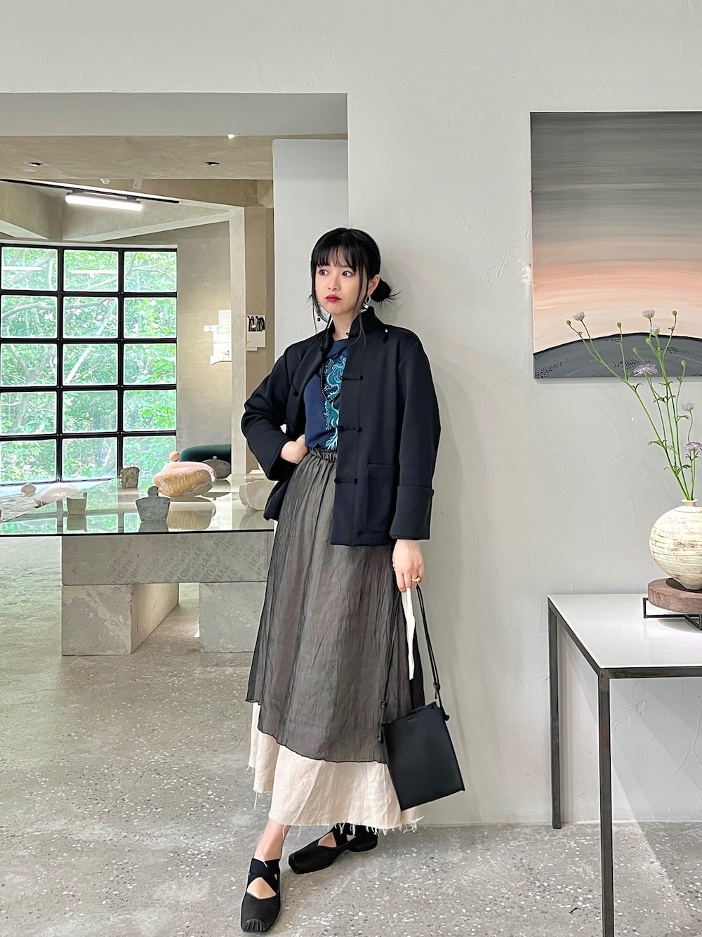 UMA WANGのバレエシューズを使った人気ファッションコーディネート - WEAR