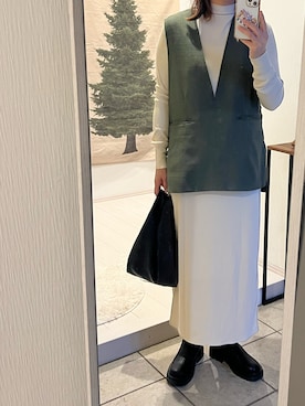 Rさん(レディース・160cm)の秋コーディネート