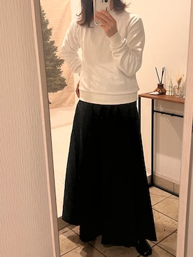 Rさん（レディース・160cm）の冬コーディネート