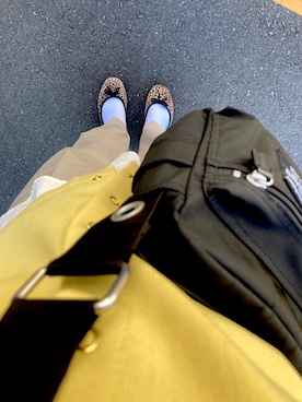 「アイテム（バレエシューズ）」を使った、Misatoouさん（レディース・153cm）の秋コーディネート