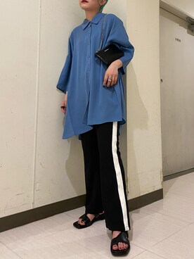 「ミニショルダー」｜「アイテム（その他）」を使った、ミサ(JEANASiS)さん（レディース・155cm）の夏コーディネート