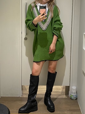 「ジーナシス」｜「アイテム（その他）」を使った、ミサ(JEANASiS)さん（レディース・155cm）の夏コーディネート