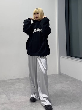 「JEANASIS（ジーナシス）のアイテム（スニーカー）」を使った、ミサ(JEANASiS)さん（レディース・155cm）の冬コーディネート