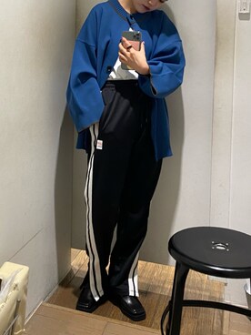 「JEANASIS（ジーナシス）のアイテム（ローファー）」を使った、ミサ(JEANASiS)さん（レディース・155cm）の秋コーディネート