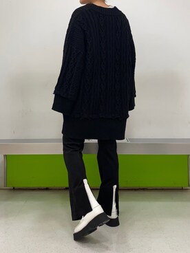 「ジーナシス」｜「アイテム（その他）」を使った、ミサ(JEANASiS)さん（レディース・155cm）の秋コーディネート
