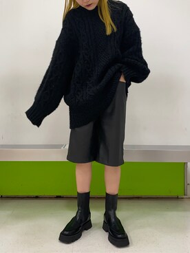 「ジーナシス」｜「アイテム（その他）」を使った、ミサ(JEANASiS)さん（レディース・155cm）の秋コーディネート
