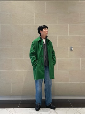 「BEAMS PLUS（ビームスプラス）のアイテム（その他アウター）」を使った、Brandsonさん（メンズ・175cm）の冬コーディネート
