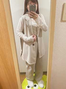 「apres jour mignon（アプレジュールミニョン）のアイテム」を使った、Akariさん（骨格ストレート・レディース・148cm）の秋コーディネート