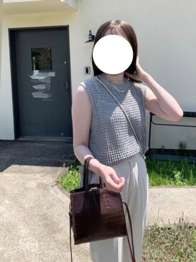 「Omekashi（オメカシ）のアイテム（PC・スマホグッズ/家電）」を使った、ㅤㅤㅤㅤㅤㅤㅤㅤㅤㅤㅤㅤㅤㅤㅤㅤㅤㅤ☺︎さん（レディース・163cm）の夏コーディネート