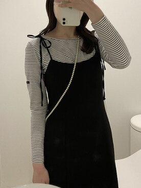 「mline」｜「アイテム（ワンピース/ドレス）」を使った、ㅤㅤㅤㅤㅤㅤㅤㅤㅤㅤㅤㅤㅤㅤㅤㅤㅤㅤ☺︎さん（レディース・163cm）の冬コーディネート