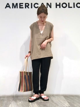 M A R Iさん（レディース・162cm）の夏コーディネート