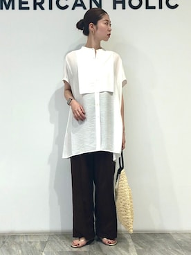 M A R Iさん（レディース・162cm）の夏コーディネート