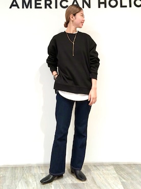 M A R Iさん（レディース・162cm）の冬コーディネート