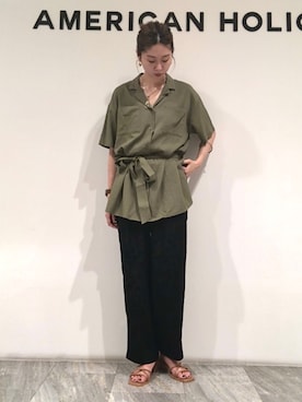 M A R Iさん（レディース・162cm）の夏コーディネート