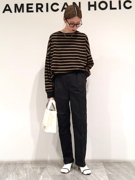 M A R Iさん（レディース・162cm）の秋コーディネート