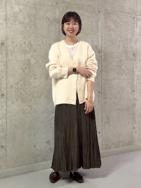 M A R Iさん（骨格ナチュラル・レディース・162cm）の秋コーディネート