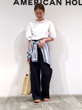 M A R Iさん（レディース・162cm）の春コーディネート