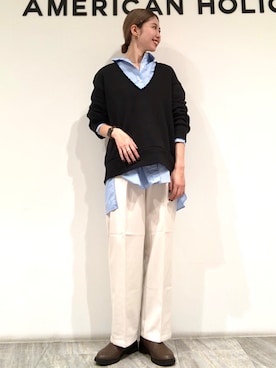 M A R Iさん（レディース・162cm）の秋コーディネート