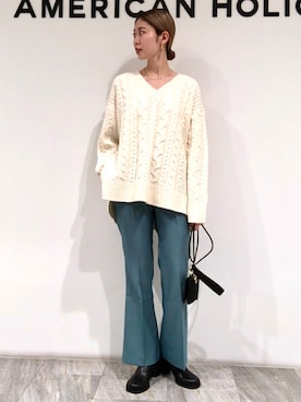 M A R Iさん（レディース・162cm）の冬コーディネート